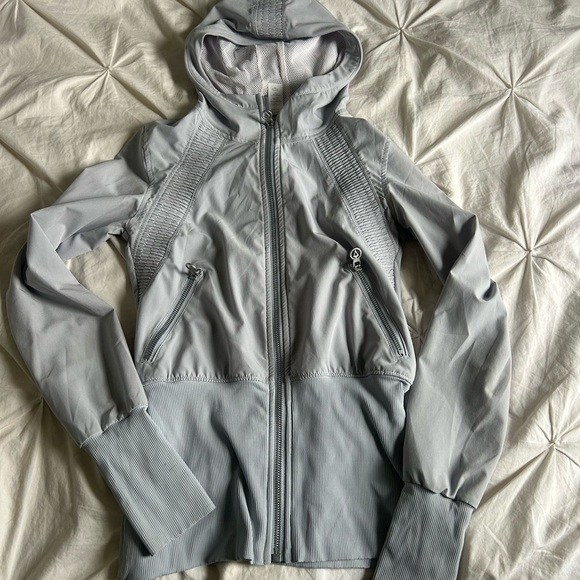 Ivivva Other - Ivivva Teens Light Gray Hooded Jacket